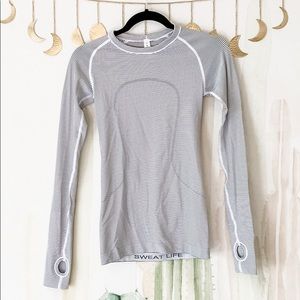 Lululemon long sleeve running shirt